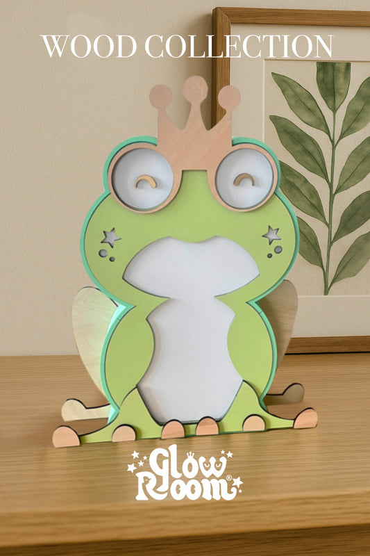 Figura Wood Ranita (LED)