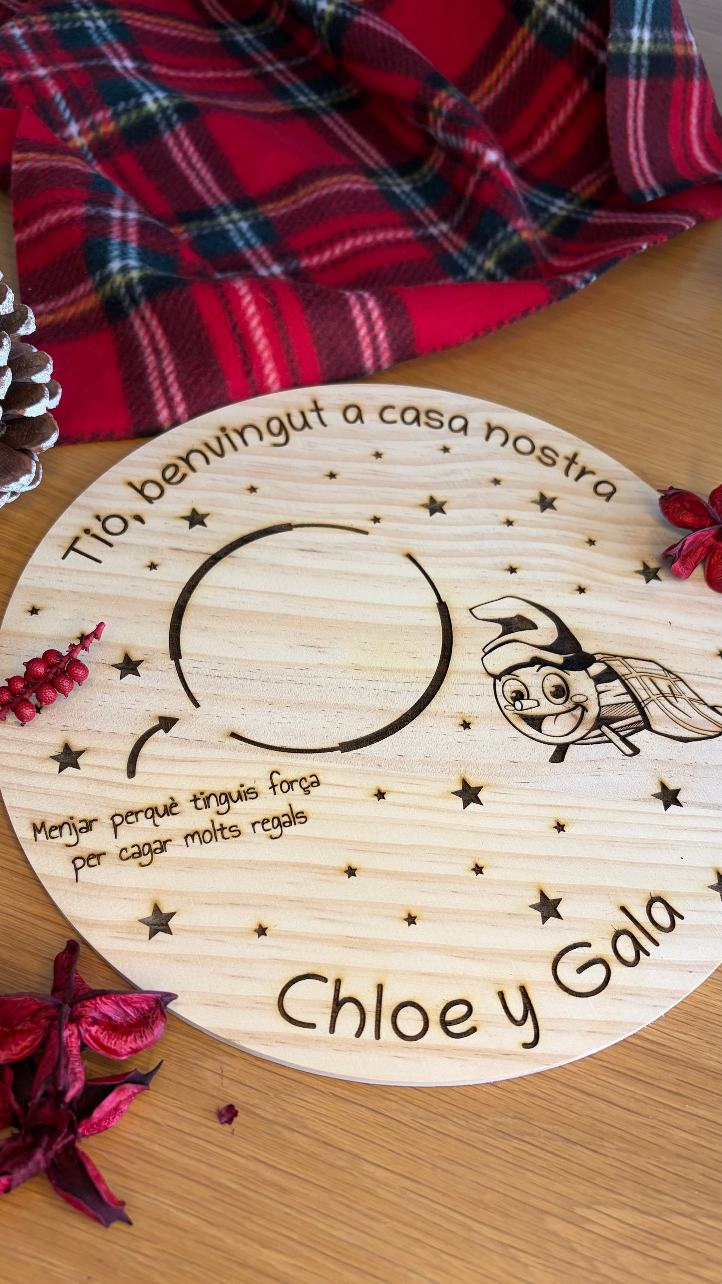 Bandeja Personalizada Tió de Nadal