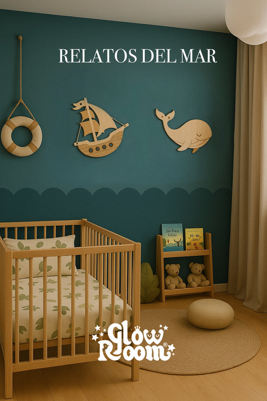 Placas decorativas en madera - Relatos del Mar
