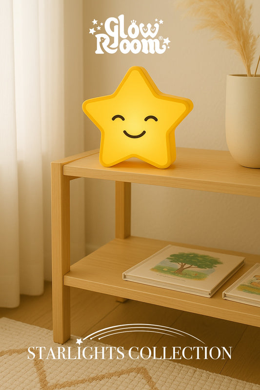 Figura estrella amarilla (LED)