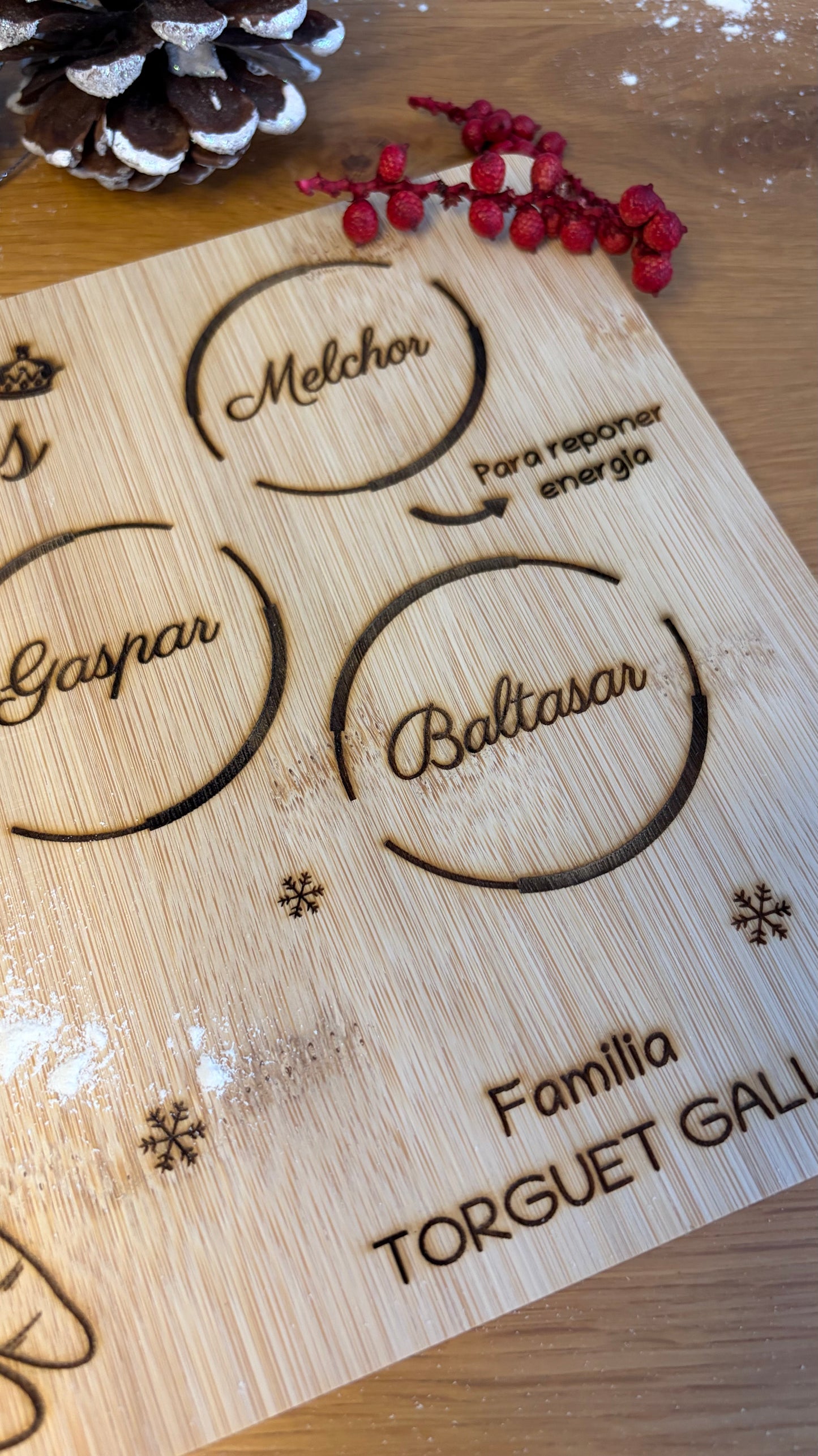 Bandeja Personalizada de Los Reyes Magos