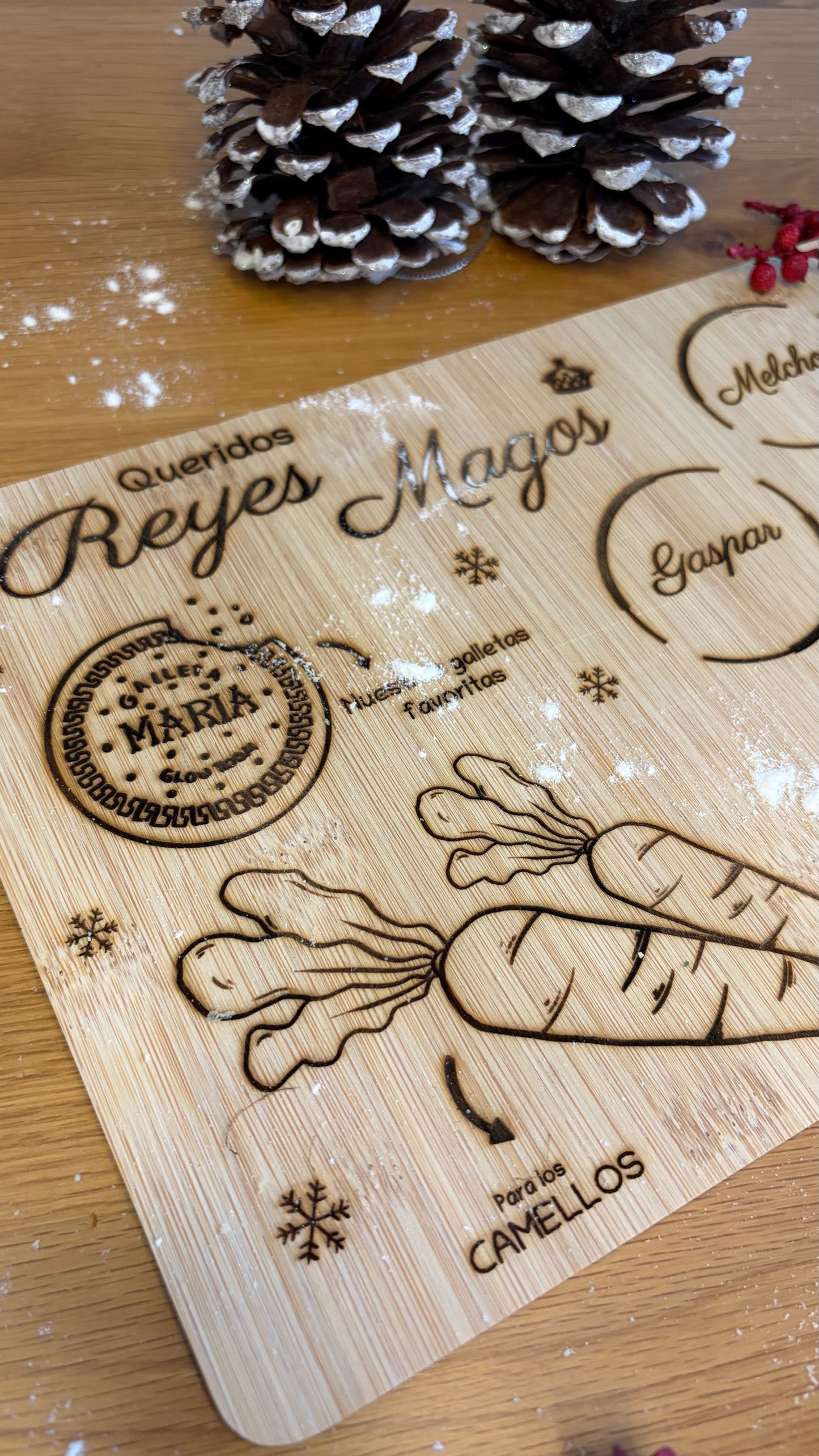 Bandeja Personalizada de Los Reyes Magos