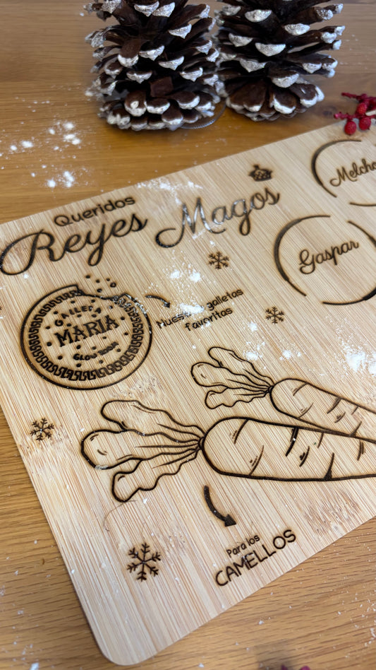 Bandeja Personalizada de Los Reyes Magos